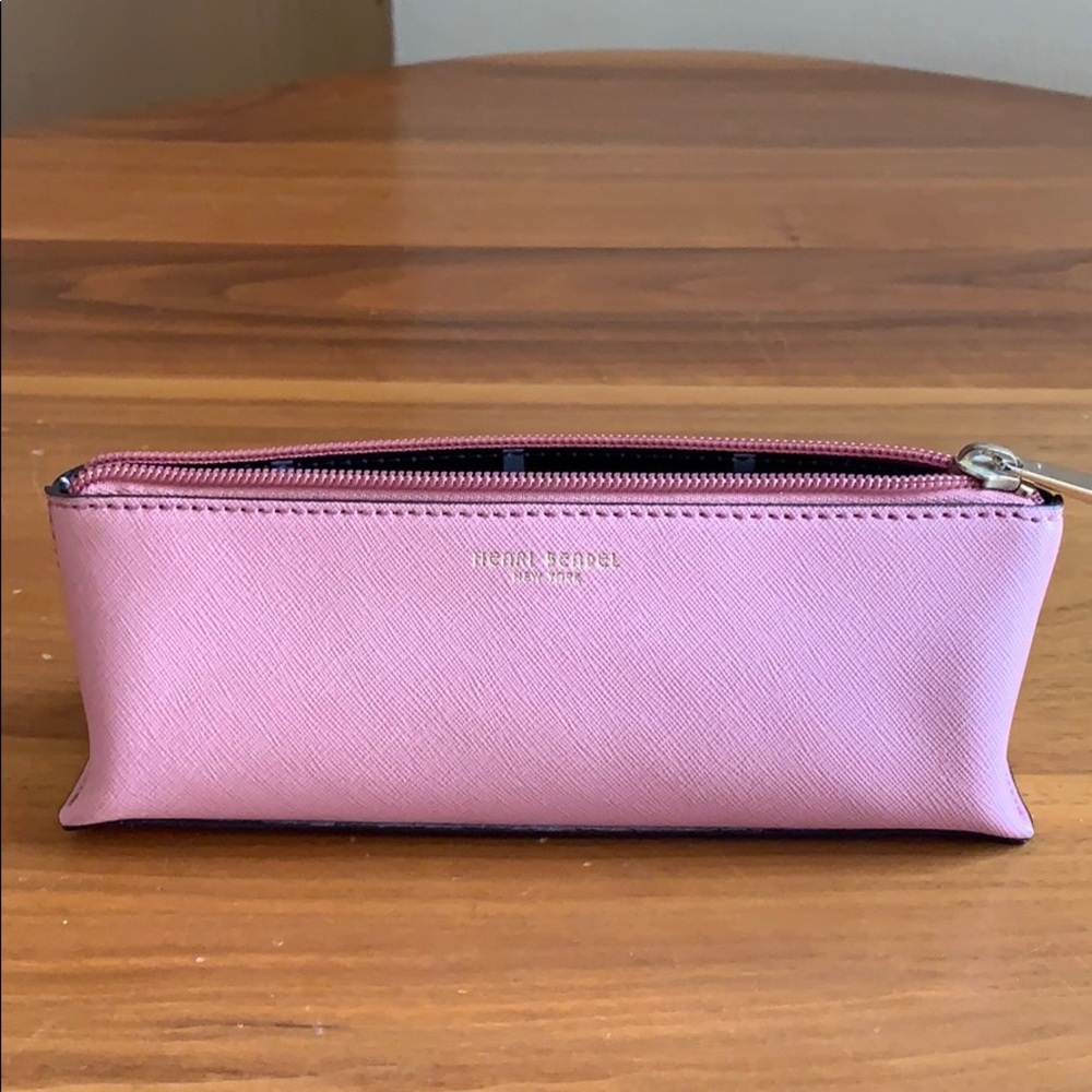 Henri bendle pink makeup bag